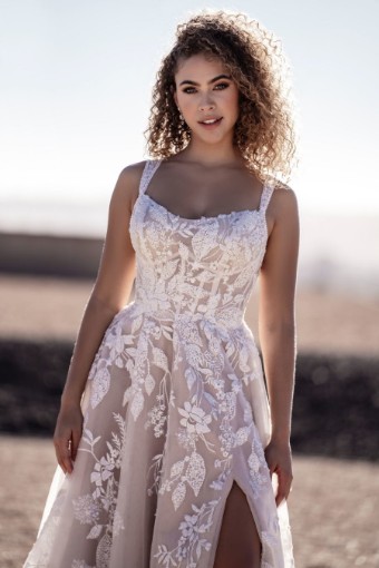 Allure Bridal Style #A1114 #3 Ivory/Champagne/Nude thumbnail