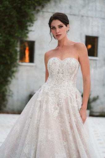 Allure Bridal Style #C689 #2 Nude/Champagne/Ivory/Mocha thumbnail