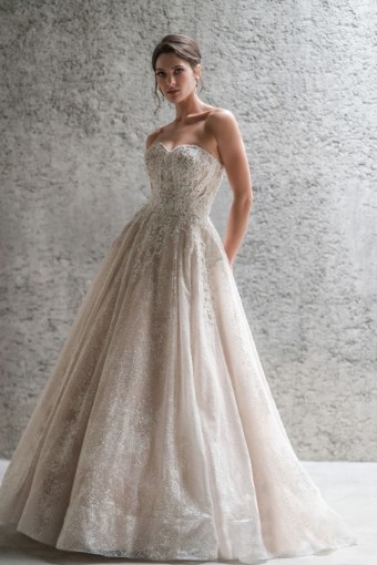 Allure Bridal Style #C689 #0 default Nude/Champagne/Ivory/Mocha thumbnail