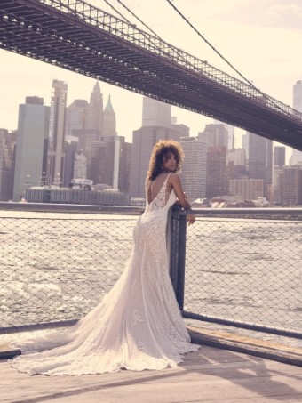 Maggie Sottero Style #Veronique #1 Ivory/Nude thumbnail