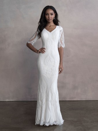 Allure Bridal Style #M662 #0 default Almond/Champagne/Ivory thumbnail