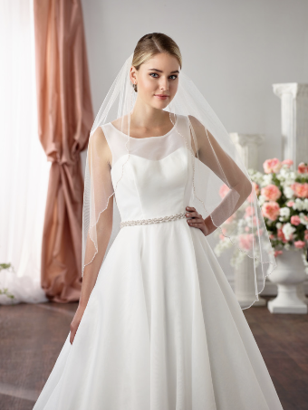 Maritza's Bridal Style #EB9130F #1 Ivory/Clear thumbnail