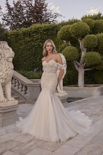 Casablanca  Bridal Style #2495 #0 default Ivory/Nude/Silver thumbnail