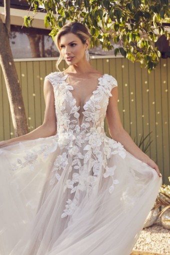 Casablanca  Bridal Style #BL398 #2 thumbnail