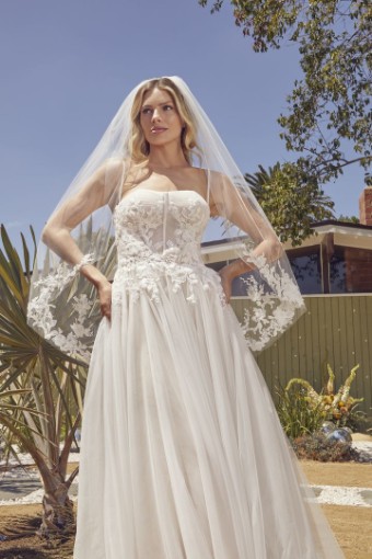 Casablanca  Bridal Style #BL396 #2 Ivory/Nude thumbnail