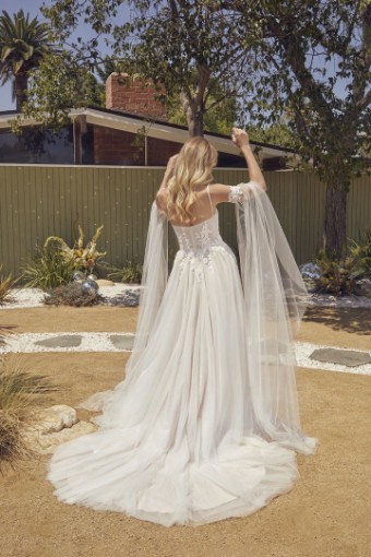 Casablanca  Bridal Style #BL396 #5 Ivory/Nude thumbnail