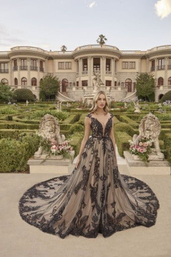 Casablanca  Bridal Style #2505 #4 Nude/Black thumbnail