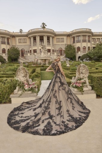 Casablanca  Bridal Style #2505 #5 Nude/Black thumbnail