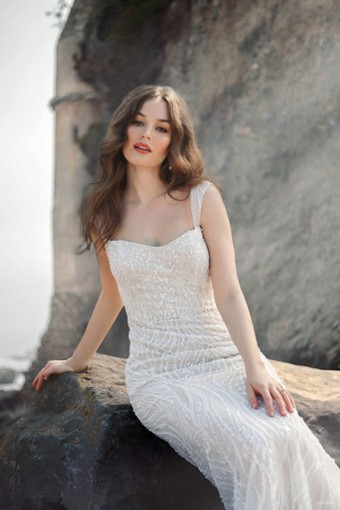 Disney Fairy Tale Weddings Style #D360 Ariel #2 Champagne/Nude/Ivory thumbnail