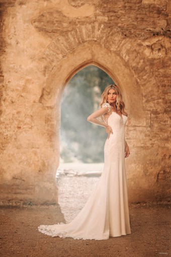 Disney Fairy Tale Weddings Style #D366 Rapunzel #0 default Ivory/Nude thumbnail