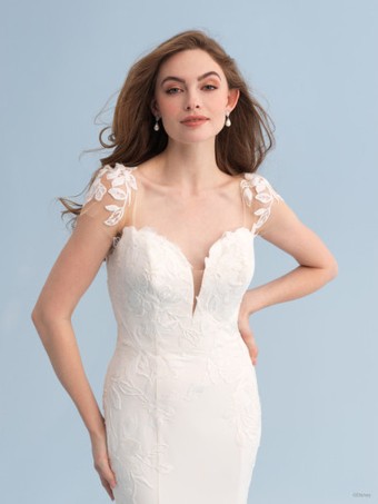 Disney Fairy Tale Weddings Style #D366 Rapunzel #4 Ivory/Nude thumbnail