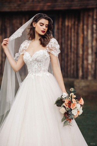 Disney Fairy Tale Weddings Style #D367 Snow White #3 thumbnail