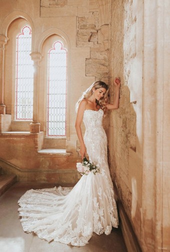 Disney Fairy Tale Weddings Style #D371 Aurora #0 default Nude/Champagne/Ivory/Mocha thumbnail