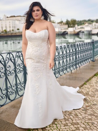 Sottero and Midgley Style #Barcelona 23SW611A01 #1 Ivory/Silver thumbnail