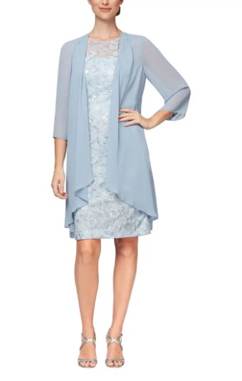 Alex Evenings Style #81171013 #0 Light Blue thumbnail