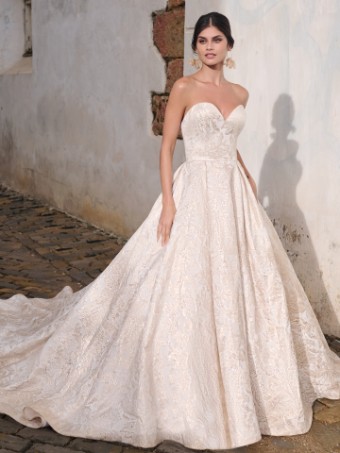 Sottero and Midgley Style #CYPRUS 23SK715A01 #1 Rose Gold thumbnail