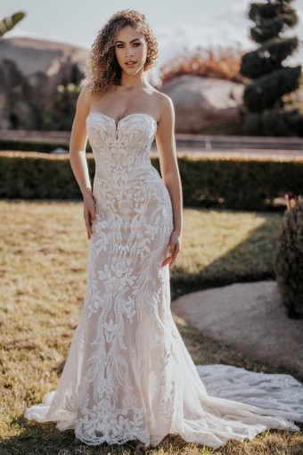 Allure Bridal Style #A1168 #0 default Mocha/Ivory/Nude thumbnail
