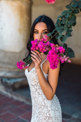 Allure Bridal Style #F300 #2 Nude/Mocha/Ivory/Champagne/Nude thumbnail