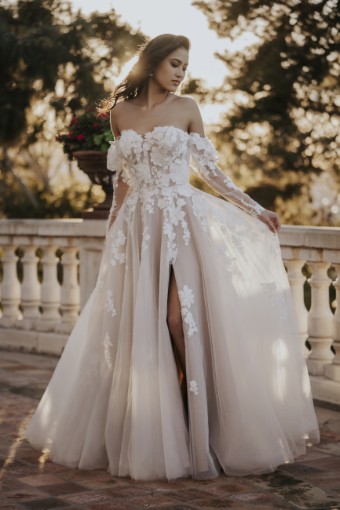 Allure Bridal Style #R3650L #0 default Ivory thumbnail