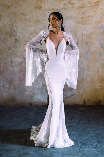 Allure Bridal Style #F307 #2 Almond/Champagne/Ivory/Nude thumbnail