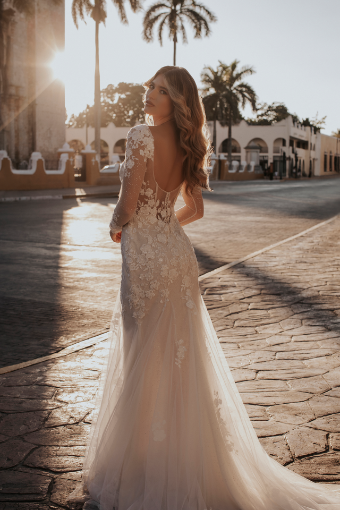 Allure Bridal Style #E355 #1 default Light Pink/Ivory thumbnail