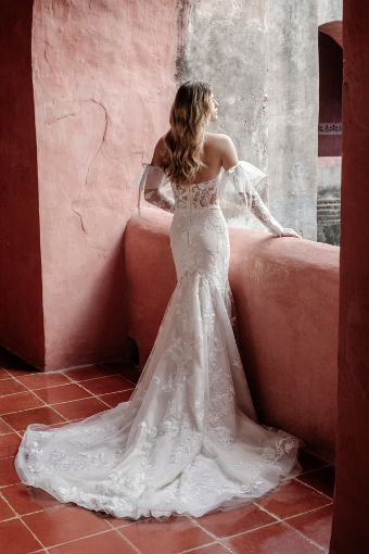 Allure Bridal Style #E358 #2 Light Pink/Ivory/Nude thumbnail