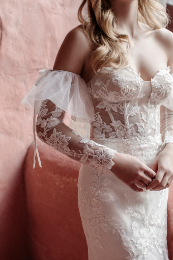 Allure Bridal Style #E358 #3 Light Pink/Ivory/Nude thumbnail