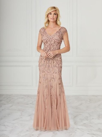 Christina Wu Elegance Style #17013 #0 default Navy Merlot thumbnail