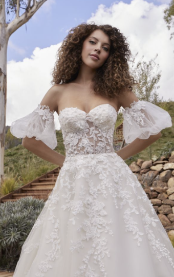 Casablanca  Bridal Style #BL417 #2 default Ivory/Sorbet/Nude/Ivory thumbnail