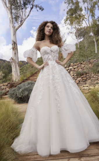 Casablanca  Bridal Style #BL417 #0 default Ivory/Sorbet/Nude/Ivory thumbnail