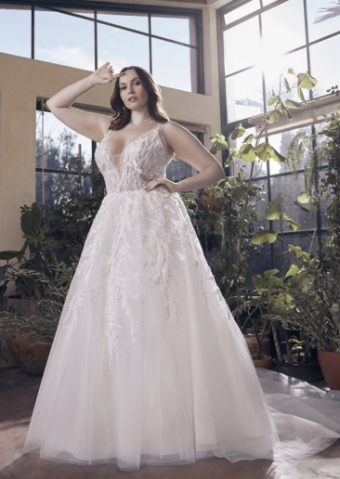 Casablanca  Bridal Style #2528CFB #0 default Ivory thumbnail