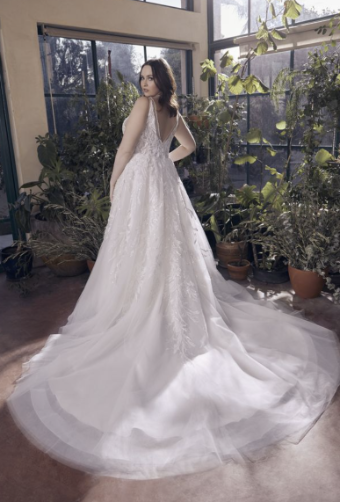 Casablanca  Bridal Style #2528CFB #1 default Ivory thumbnail