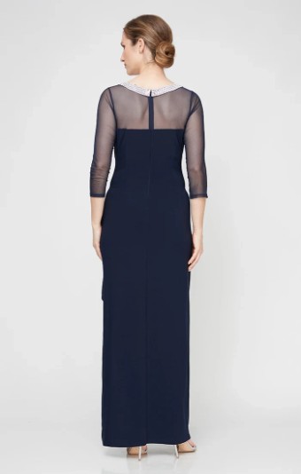 Alex Evenings Style #81351578 #3 Navy thumbnail