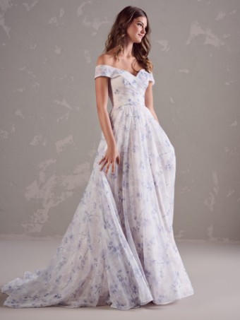 Maggie Sottero Style #TERESA #4 default Blue Floral thumbnail
