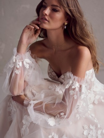 Maggie Sottero Style #RUBY #0 default Ivory/Misty Mauve thumbnail