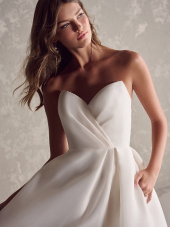 Maggie Sottero Style #NISHA #2 Soft Pearl (gown with Natural Illusion) thumbnail