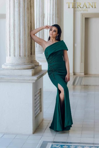 Terani Couture Style #231M0473 #0 default Emerald thumbnail