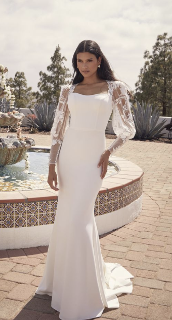Casablanca  Bridal Style #BL441 #0 default Ivory/Ivory thumbnail