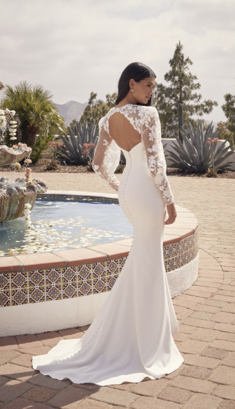 Casablanca  Bridal Style #BL441 #1 default Ivory/Ivory thumbnail