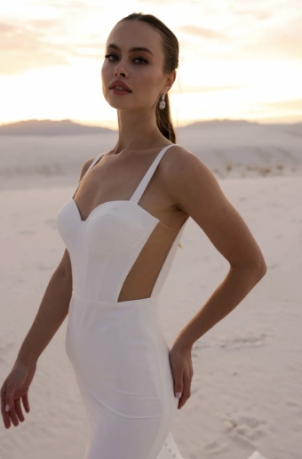 Jimme Huang Style #Vielka HG-10172 #3 default Ivory/nude mesh thumbnail