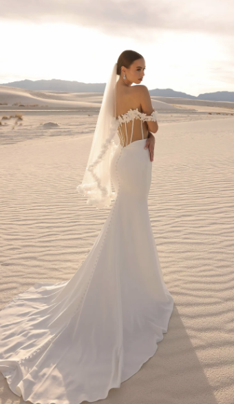 Jimme Huang Style #Meleah HG-10171 #1 default Ivory/nude mesh thumbnail