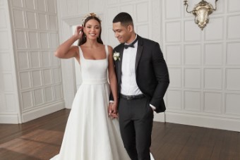Justin Alexander Style #44357 #3 Ivory/Nude thumbnail