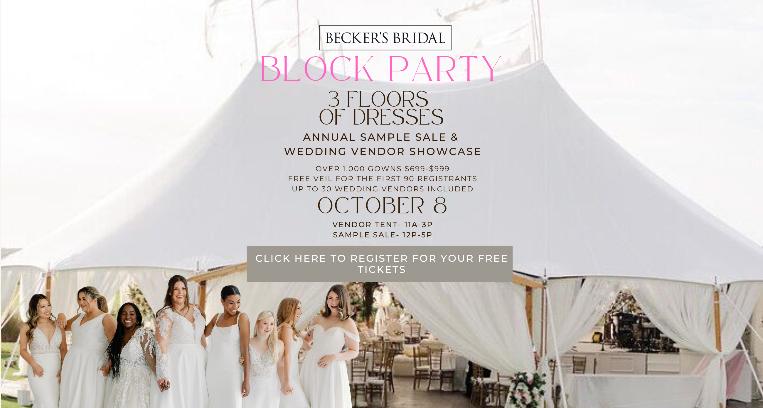 annual sample sale event